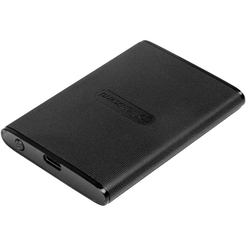 SSD portabil extern Transcend ESD270C, 2 TB, Negru (TS2TESD270C)