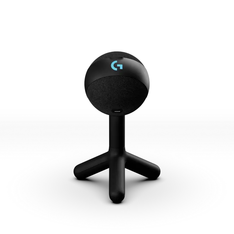 Microfonul de Joc Logitech Yeti Orb RGB, USB, Negru