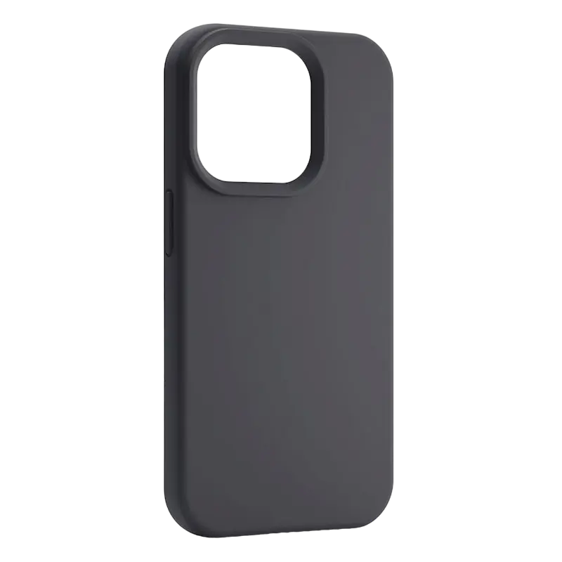 Husa Etteri Silicone Mag case pentru iPhone 16 Pro Max, Negru