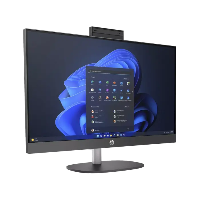Моноблок HP ProOne 245 G10, 23,8", AMD Ryzen 5 7520U, 16Гб/512Гб, Windows 11 Pro, Чёрный