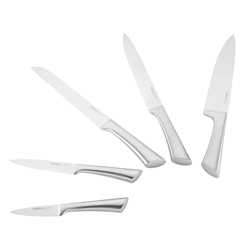 Set de Cuțite Ardesto AR2021SB, Oțel inoxidabil