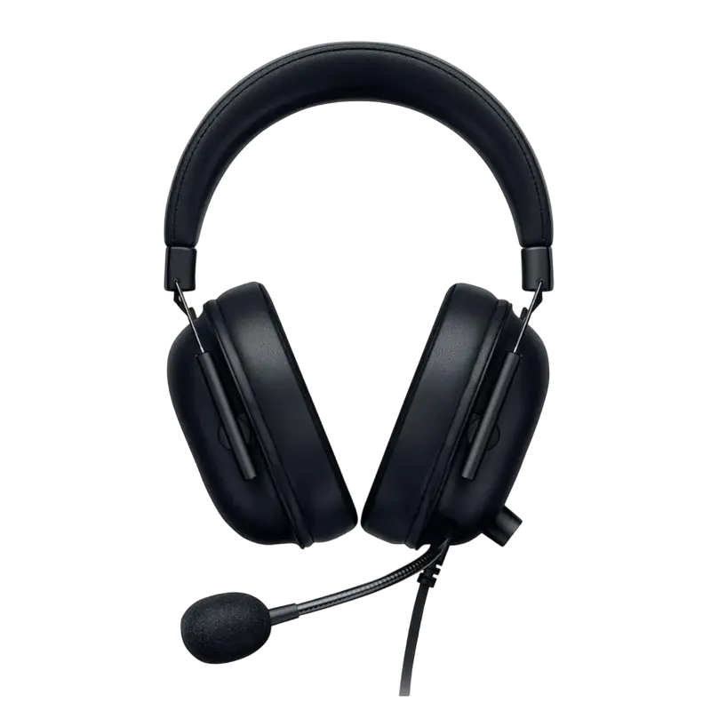 Căști gaming Razer BlackShark V2 X pentru PlayStation, Cu fir, Negru