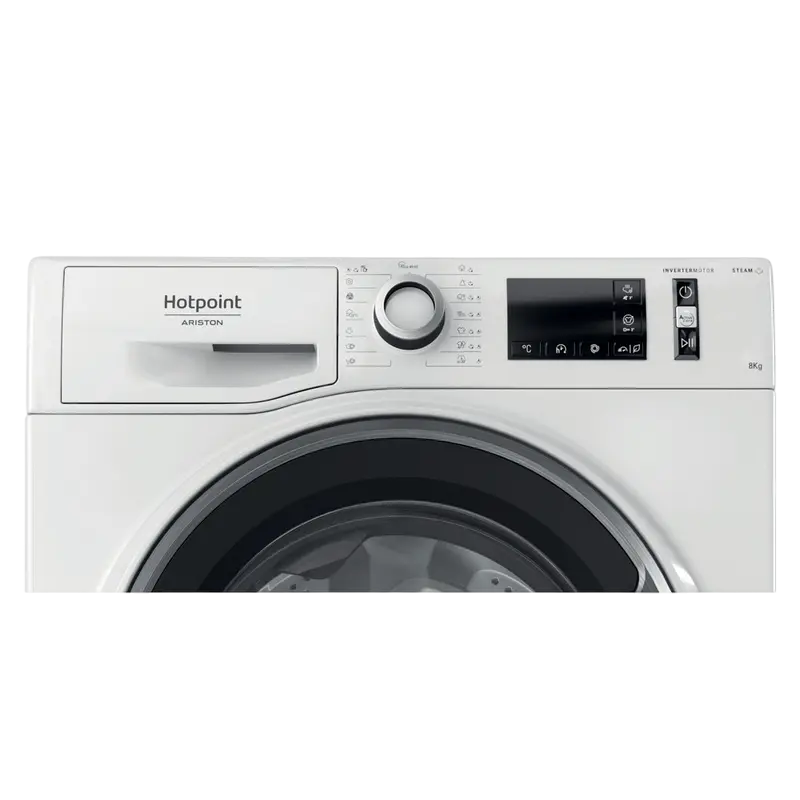 Mașină de spălat Hotpoint-Ariston NM11 847 WS A EU, 8kg, Alb