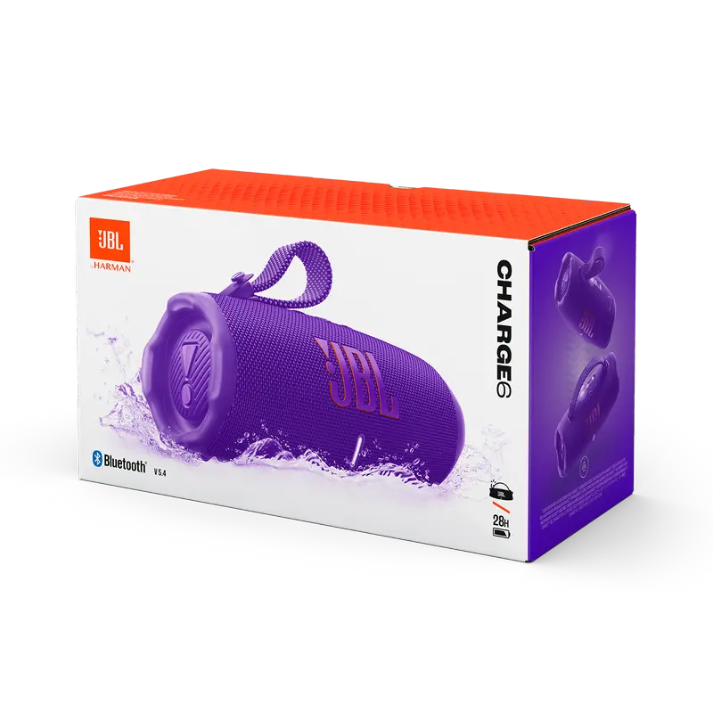 Boxă portabilă JBL Charge 6, Violet