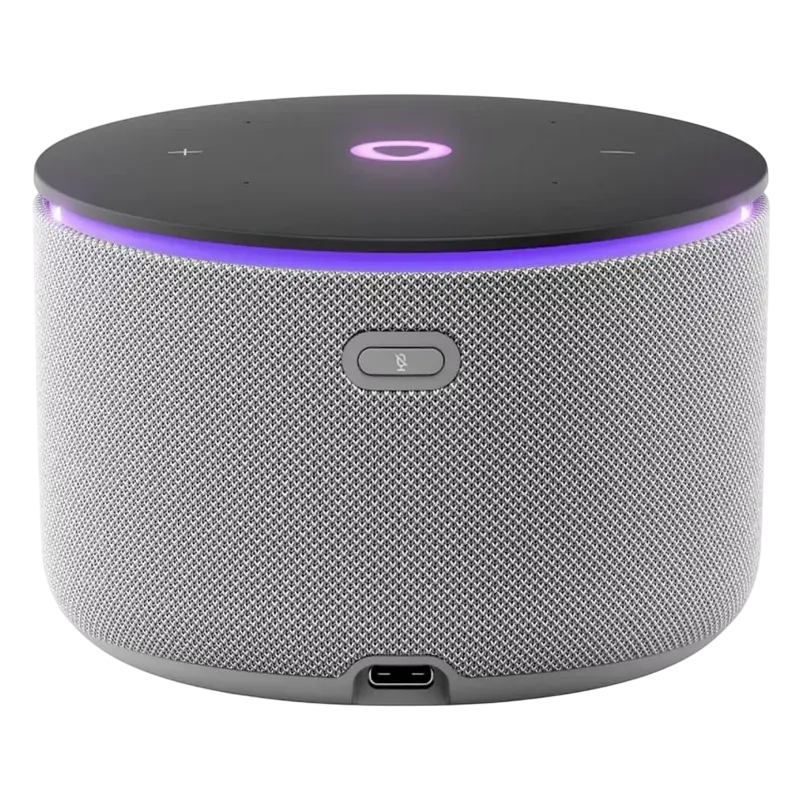 Умная колонка Yandex Station Mini 3 Pro YNDX-00059GRY, Zigbee, Серый