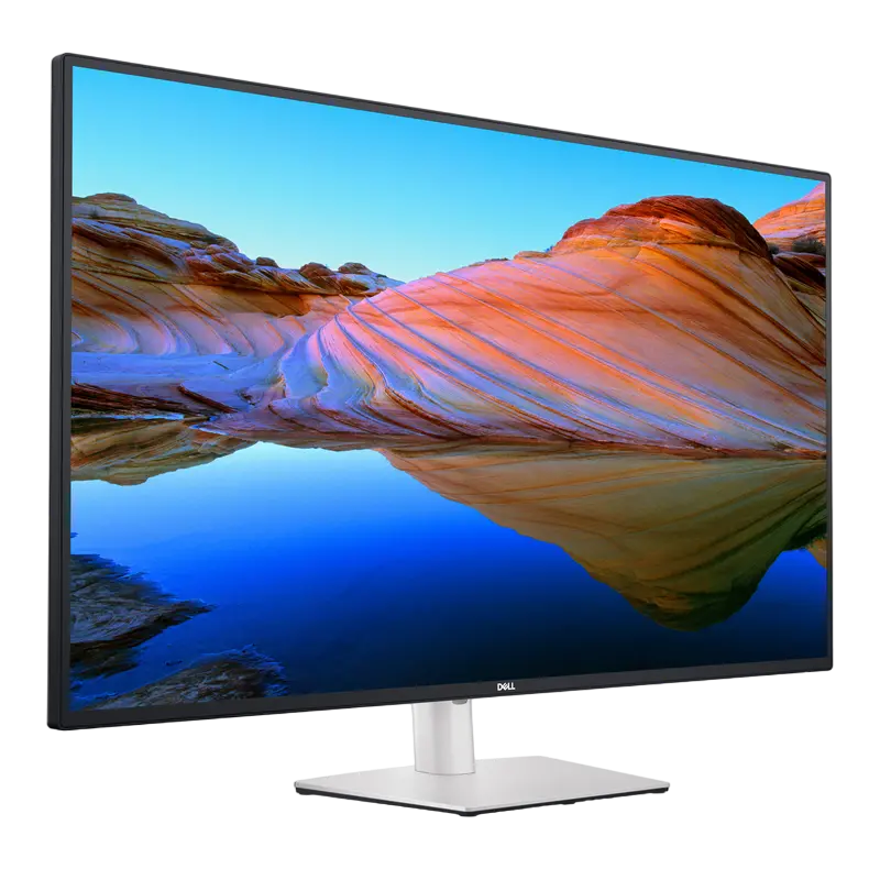 43"  DELL U4323QE, IPS 3840x2160 4K UHD, Negru | Argintiu