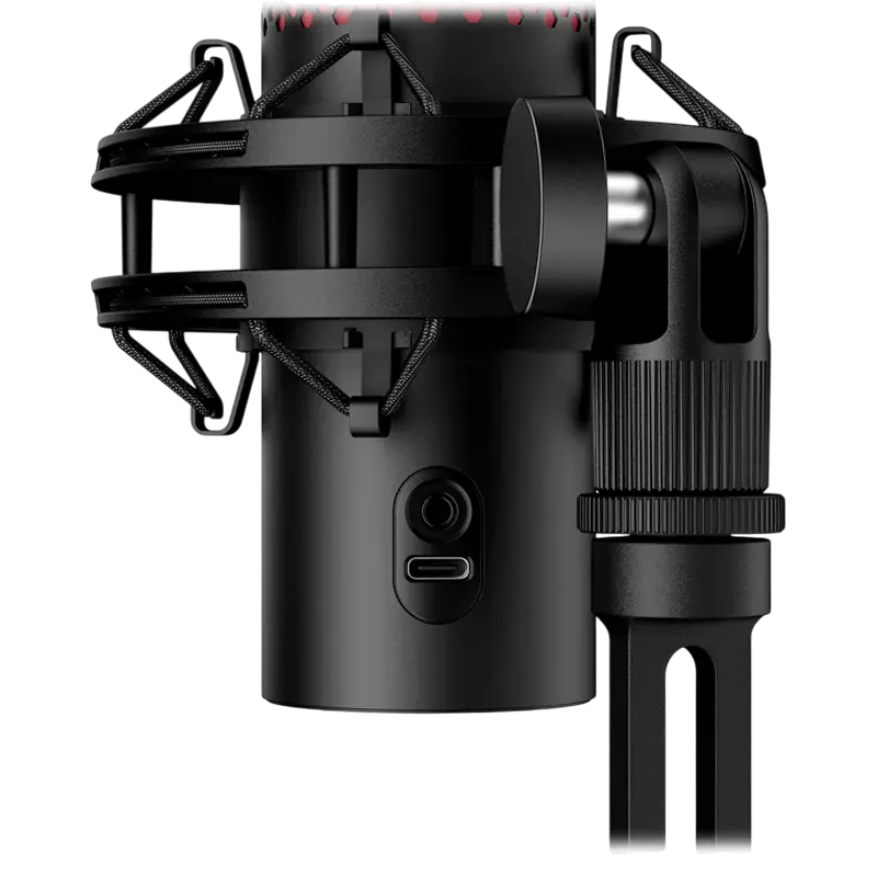 Microfon Gaming HyperX QuadCast 2, Cu fir, Negru