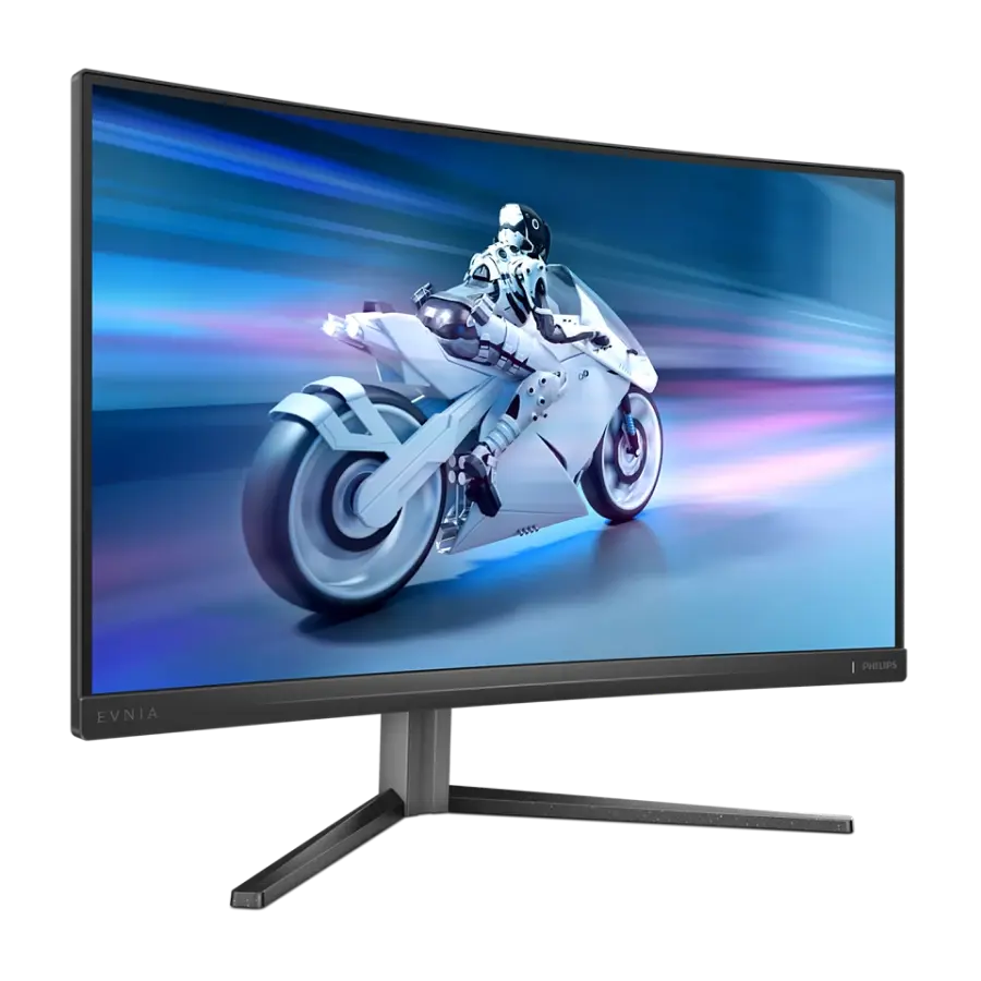 27" Игровой монитор Philips 27M2C5200W, VA 1920x1080 FHD, Чёрный