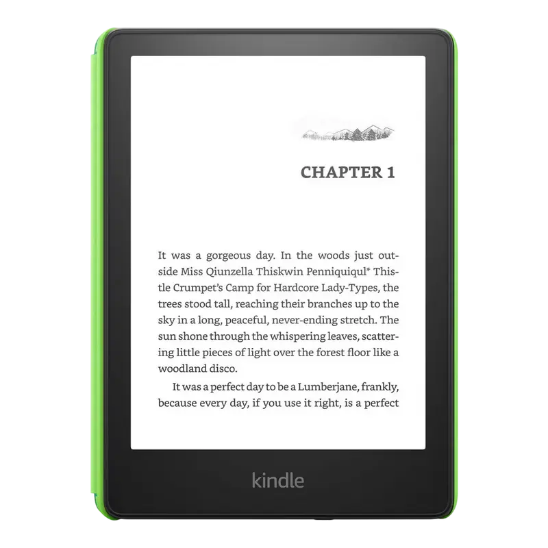 Электронная книга Amazon Kindle Paperwhite Kids (11th gen), Emerald Forest