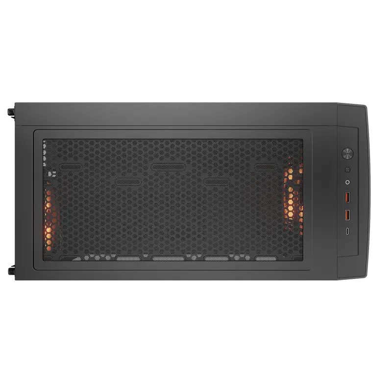 Carcasă PC Cougar Airface ECO RGB, Midi-Tower, Fără PSU, Negru