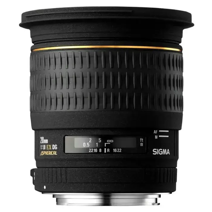 Prime Lens Sigma AF  20mm f/1.8 EX DG ASPHERICAL RF F/Can
