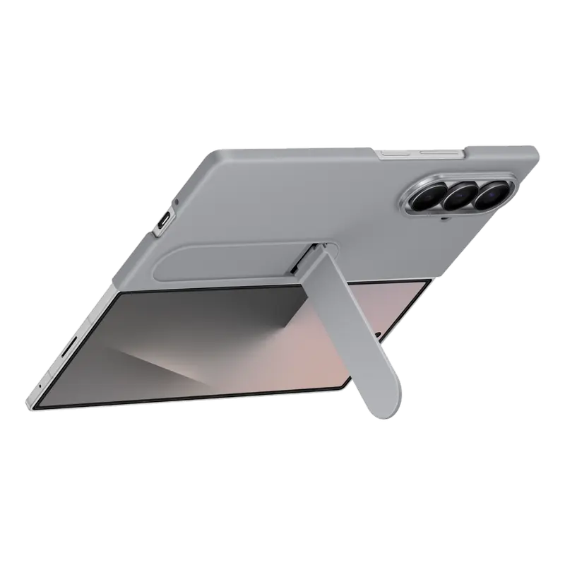 Чехол Samsung Silicone Case для Fold7, Серый