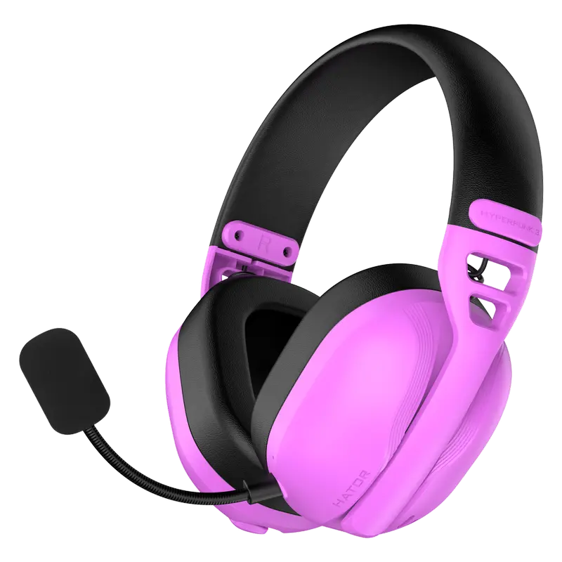 Căști gaming HATOR Hyperpunk 3, Făr..