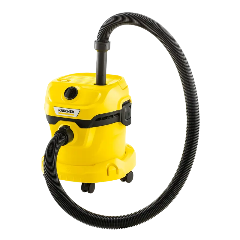 Aspirator Karcher WD 2 Plus V-12/4/18 + Filtre-saci KFI 357, Galben