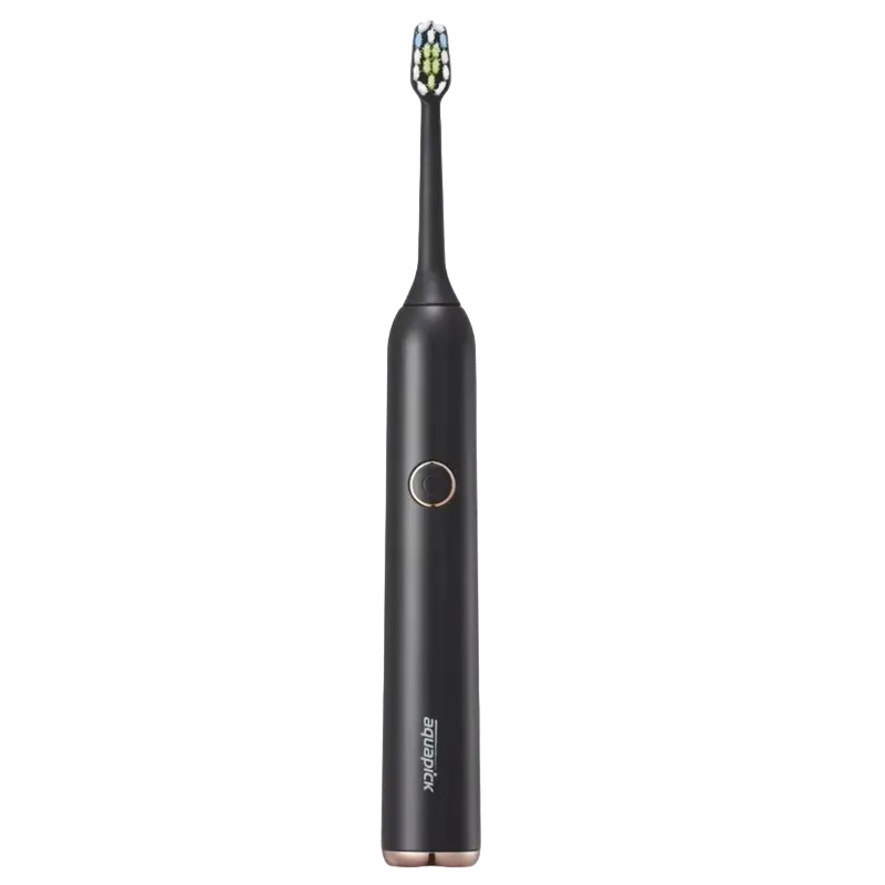 Periuța de dinți electrică sonică Aquapick AQ 102, Negru