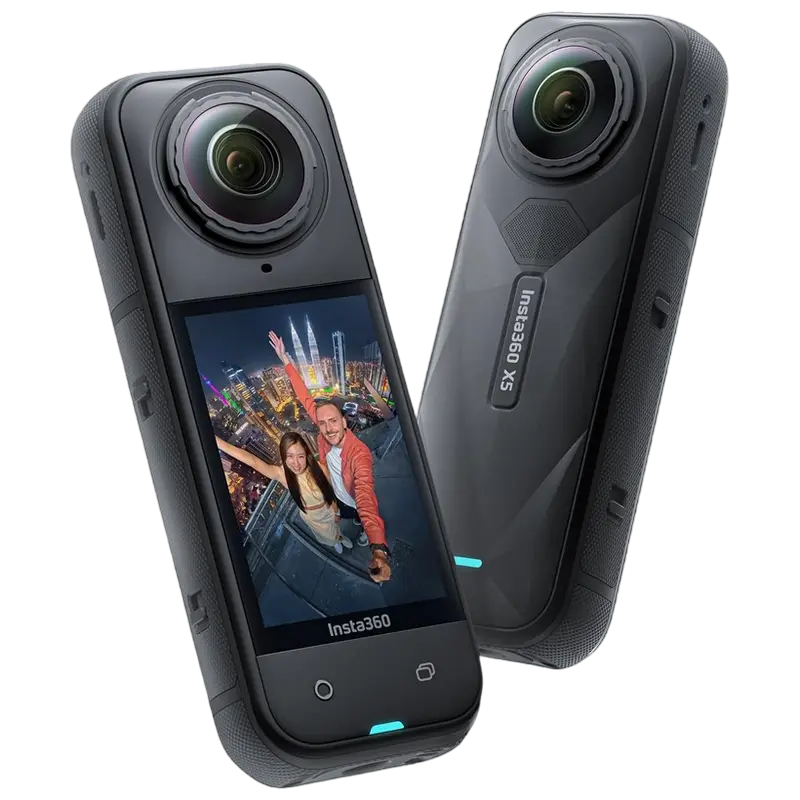 Cameră Video Sport Insta360 X5 Essentials Bundle, Negru