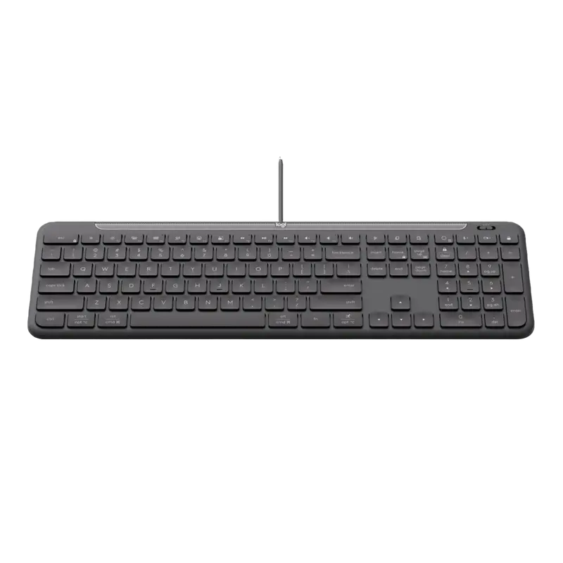 Set Tastatură + Mouse Logitech Signature Slim MK620, Cu fir, Negru
