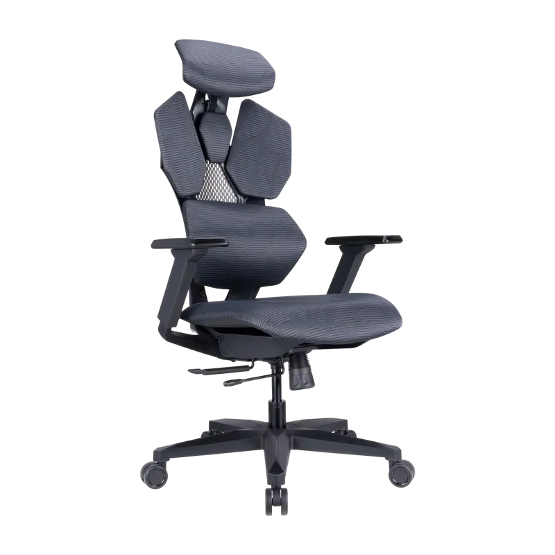 Cumpara  Scaune de jocuri - Scaun Gaming Lumi CH09-9, Textil, Negru..