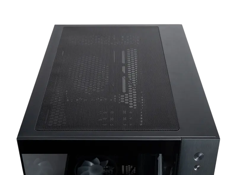 Carcasă PC Chieftec Visio, Midi-Tower, Fără PSU, Negru