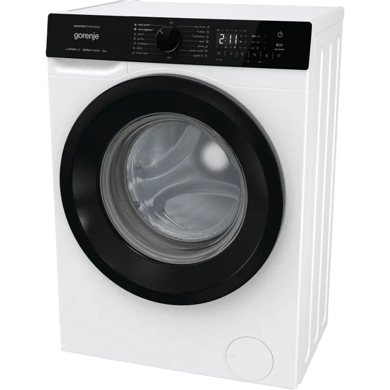 Mașină de spălat Gorenje WNHA62SASEU, 6kg, Alb