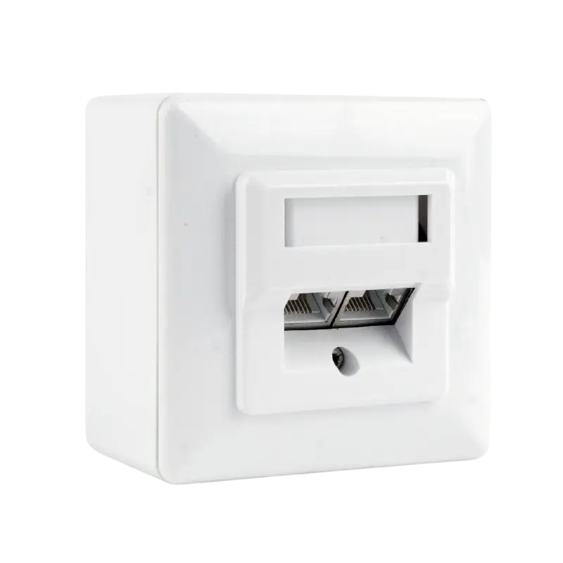 Prize de perete Cablexpert MVS-2C6-01, Alb