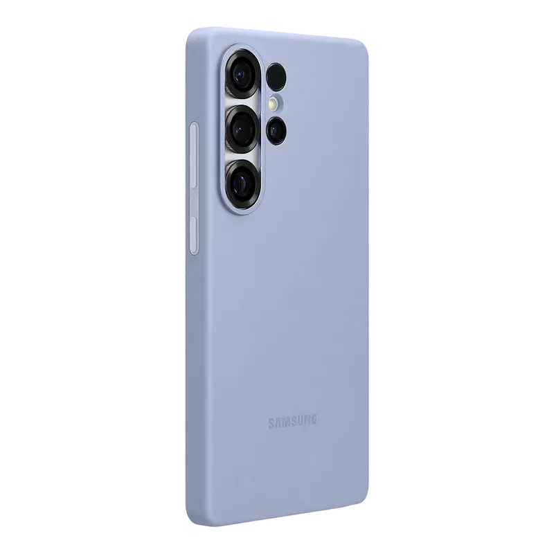 Husa Samsung Silicone Cover Galaxy S25 Ultra, Albastră