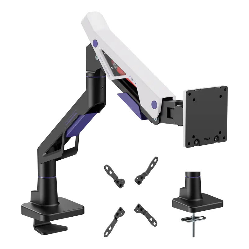 Suport birou pentru monitoare Lumi LDT95-C012, Negru