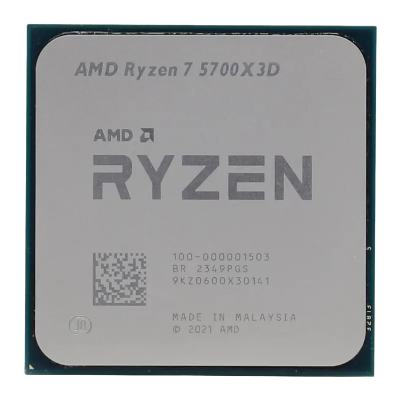 Procesor AMD Ryzen 7 5700X3D, Fără grafică in..