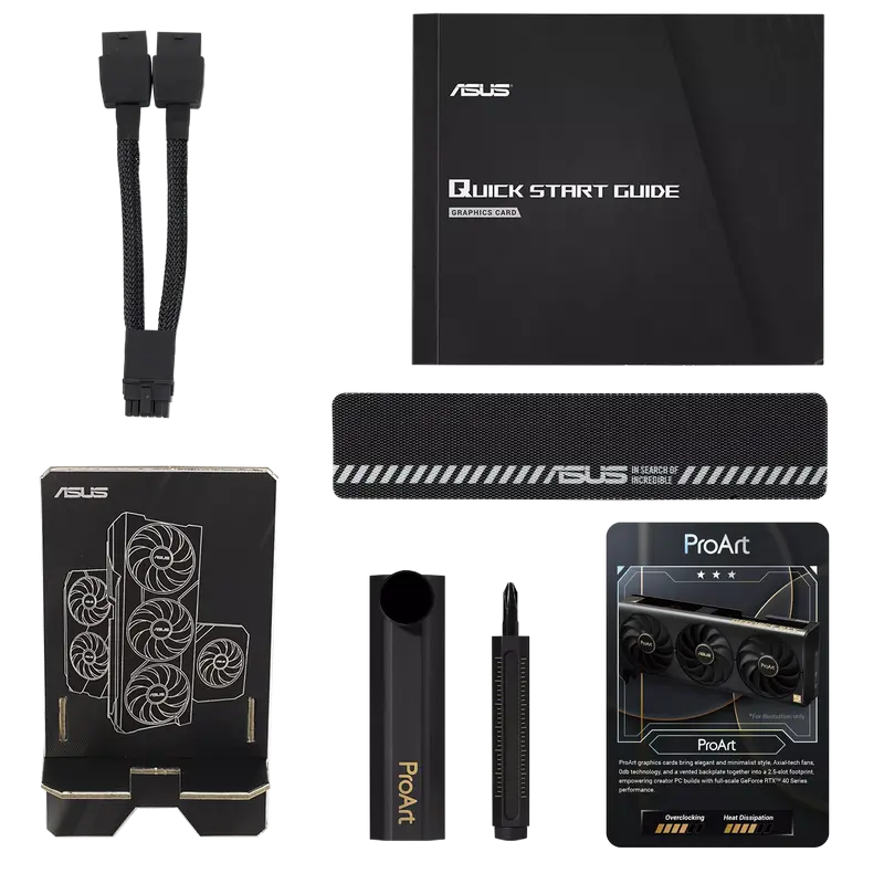 Placă Video ASUS PROART-RTX4070TIS-O16G, 16GB GDDR6X 256bit