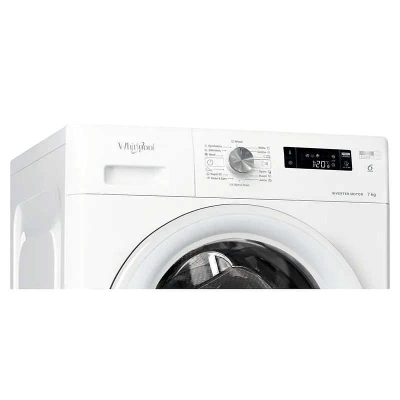 Стиральная машина Whirlpool FFS 7469 W EE, 7кг, Белый