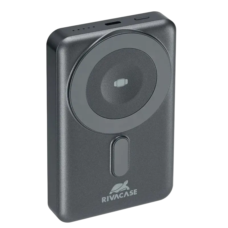Încărcător portabil Rivacase VA2608, 10000mAh, Negru