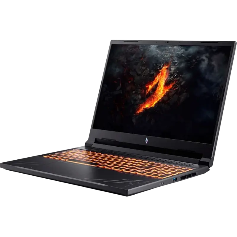 Laptop Gaming 16" Acer Nitro V16 ANV16-41, Obsidian Black, AMD Ryzen 7 8845HS, 16GB/1024GB, Linux eShell