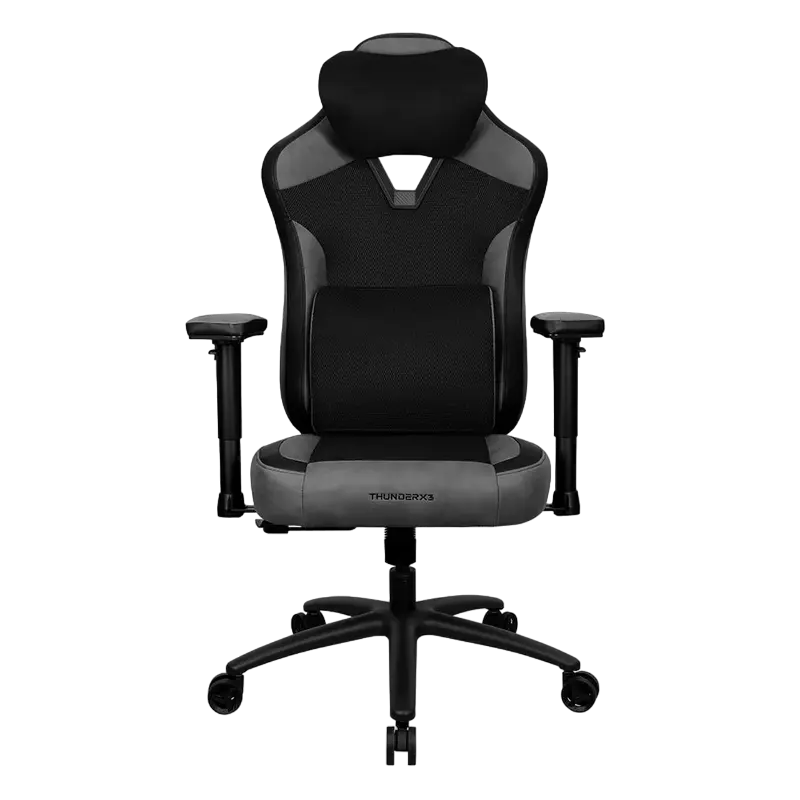 Scaun de joc ThunderX3 EAZE MESH, Plasă Ventilată, Negru