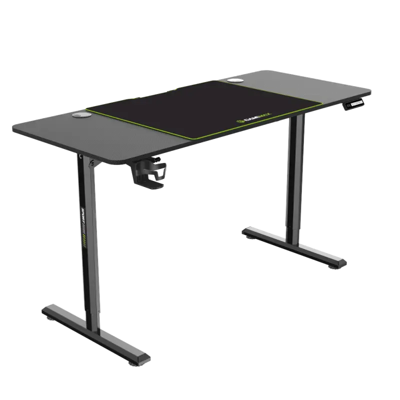 Birou Gaming Gamemax D140-Carbon-EC2, Negru