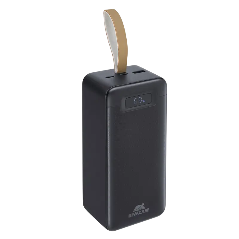 Încărcător portabil Rivacase VA1084, 40000mAh, Negru