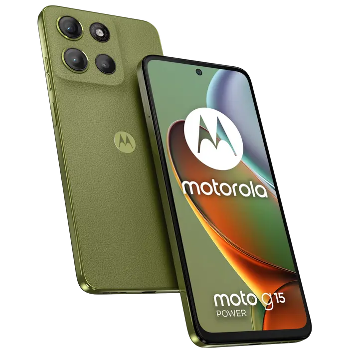 Смартфон Motorola Moto G15 Power, 8Гб/256Гб, Iguana Green