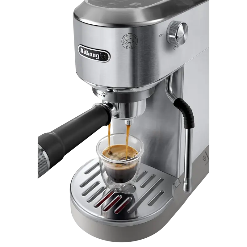 Cafetiera manuala DeLonghi EC 890.M, 1450W, Oțel inoxidabil