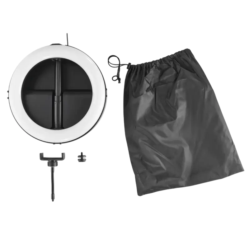 Lampă circulară HAMA SpotLight Smart 102 II, Negru