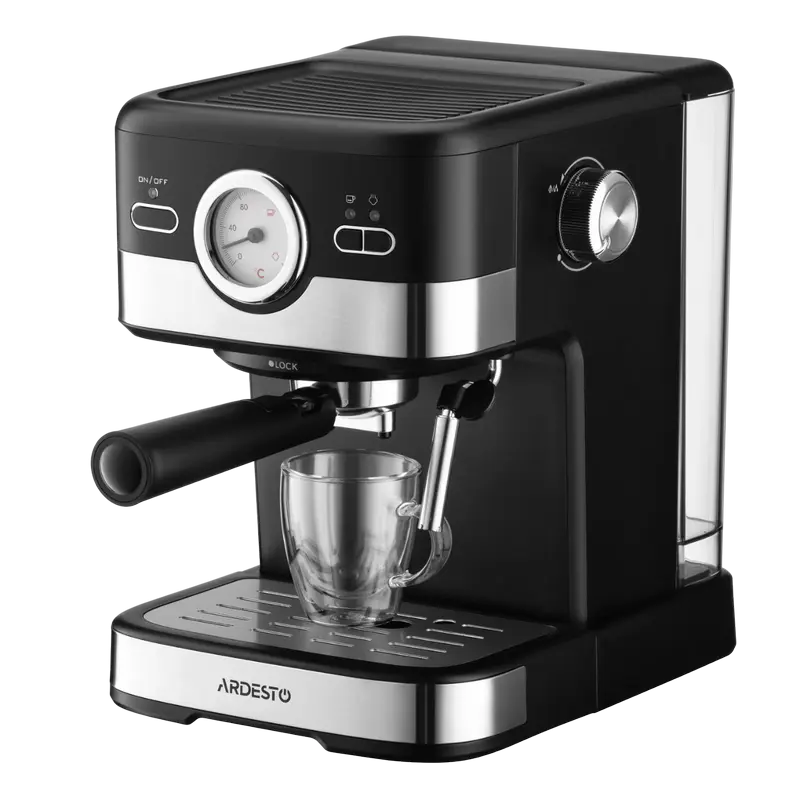 Cafetiera manuala Ardesto YCM-E16B, 1100W, Negru