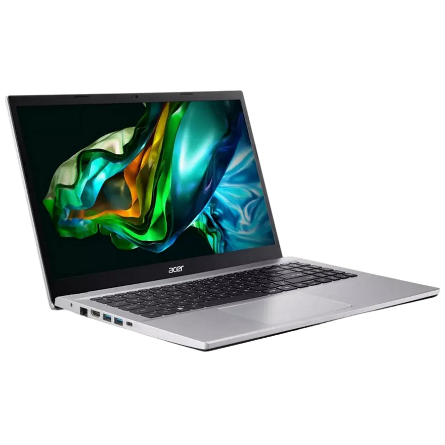 Laptop 15,6" Acer Aspire 3 A315-44P, Pure Silver, AMD Ryzen 5 5500U, 16GB/512GB, Linux eShell
