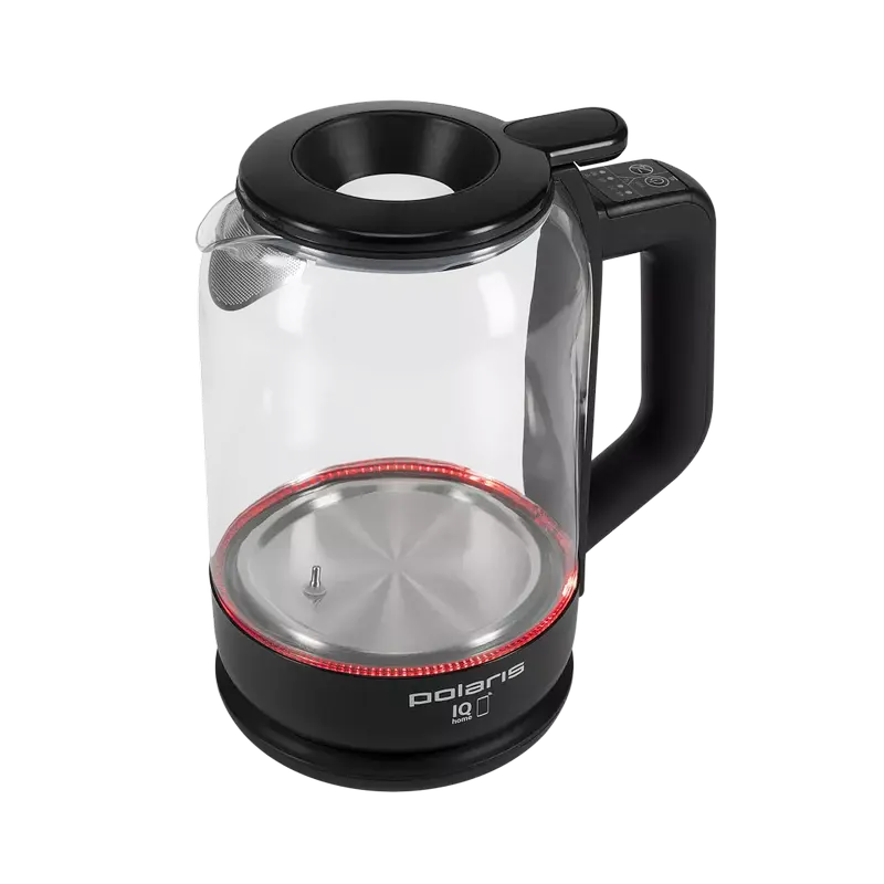 Fierbător de apă Polaris PWK1712CGLD, Negru