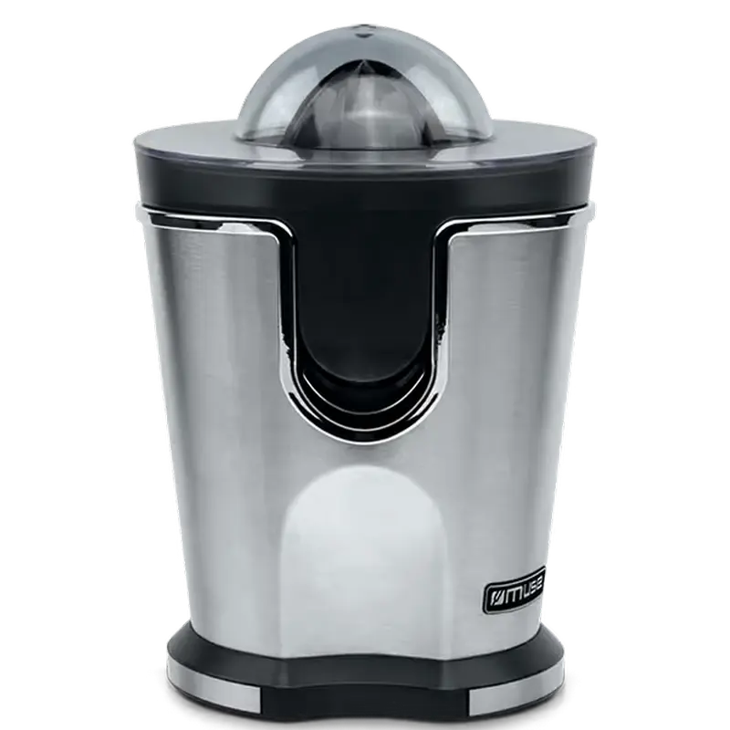 Storcător de citrice MUSE MS-10 CP, Oțel Inoxidabil | Negru