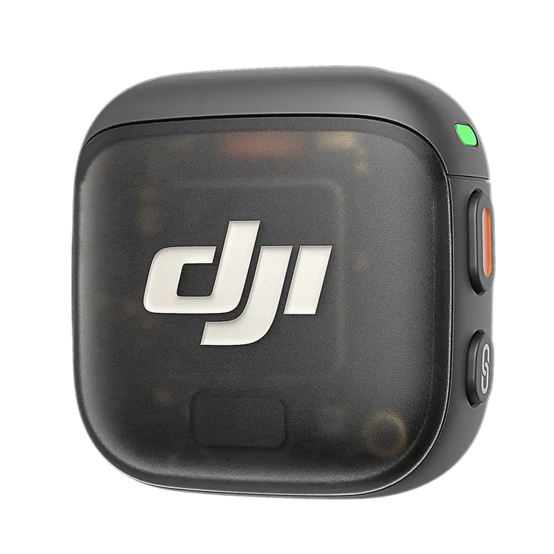 Microfon portabil pentru înregistrare vocală DJI Mic 3 Transmitter, Fără fir, Negru
