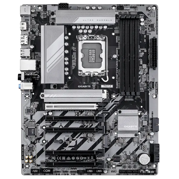 Placa de bază Gigabyte B860 DS3H WIFI6E, LGA1851, Intel B860, ATX