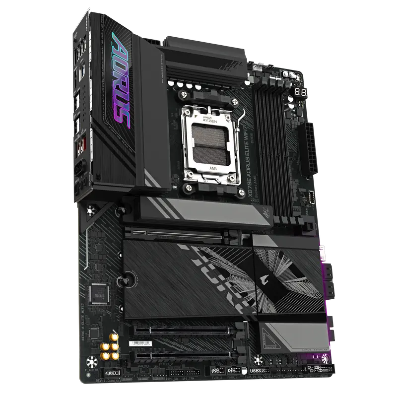 Placa de bază Gigabyte X870E A ELITE WIFI7, AM5, AMD X870E, ATX