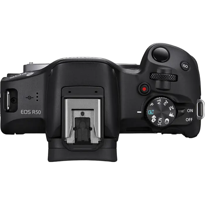 Aparat Foto Mirrorless Canon EOS R50 Black Content Creator Kit