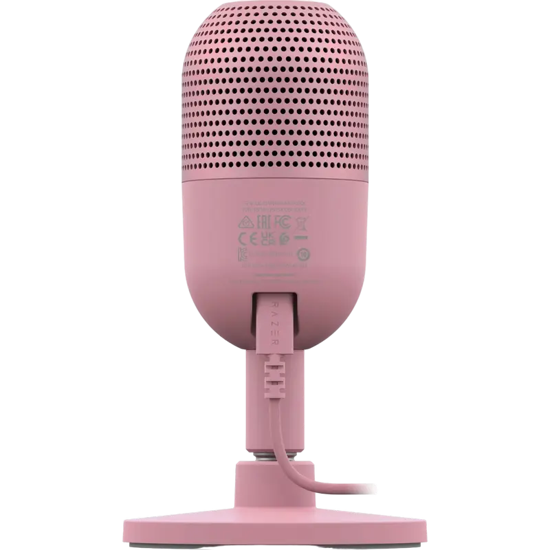 Microfon Gaming Razer Seiren V3 Mini, Cu fir, Roz