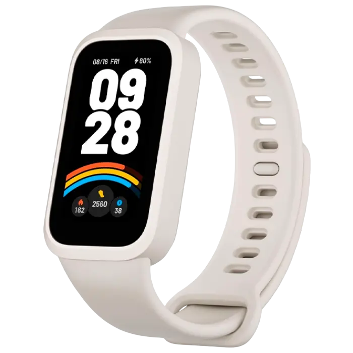 Ceasuri sportive/de antrenament Xiaomi Smart Band 9 Active, Bej | Alb