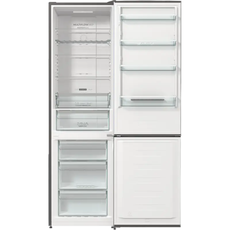 Холодильник Gorenje NRK620DA2XL4, Нержавеющая сталь