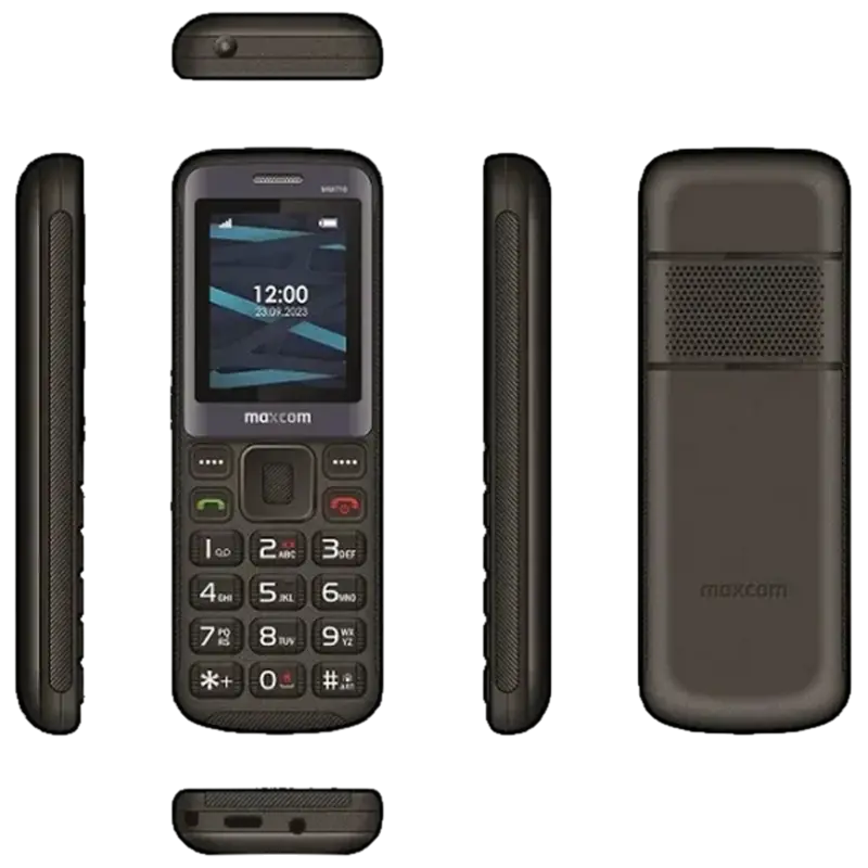 Telefon mobil MaxCom MM718, Negru
